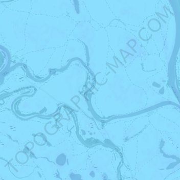 Топографическая карта Мангут (Криуша), высота, рельеф