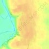 Топографическая карта Семион, высота, рельеф