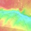 Топографическая карта Дюсьметьево, высота, рельеф