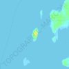 Топографическая карта Seal Island, высота, рельеф