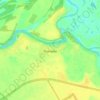 Топографическая карта Плеханы, высота, рельеф