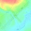 Топографическая карта Порецкое, высота, рельеф