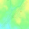 Топографическая карта Верх-Пайва, высота, рельеф