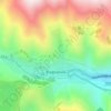 Топографическая карта Каджаран, высота, рельеф