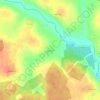 Топографическая карта Дуброво, высота, рельеф