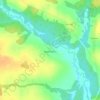Топографическая карта Филимонцево, высота, рельеф