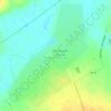 Топографическая карта Большой Лычак, высота, рельеф