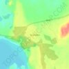 Топографическая карта Тунгозеро, высота, рельеф