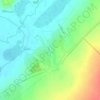 Топографическая карта Кошар, высота, рельеф