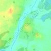 Топографическая карта Дунилово, высота, рельеф