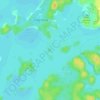 Топографическая карта Dingwall Island, высота, рельеф