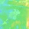 Топографическая карта Малинки, высота, рельеф