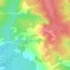 Топографическая карта Ключевская, высота, рельеф