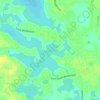Топографическая карта Louise Lake, высота, рельеф