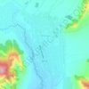 Топографическая карта Яконур, высота, рельеф