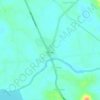 Топографическая карта Porsea, высота, рельеф