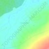 Топографическая карта Трехбалтаево, высота, рельеф