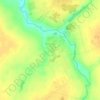 Топографическая карта Перикса, высота, рельеф
