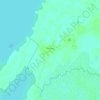 Топографическая карта Островцы, высота, рельеф