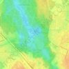 Топографическая карта Хохлово Поле, высота, рельеф