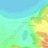 Топографическая карта Шакша, высота, рельеф