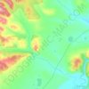 Топографическая карта Арта, высота, рельеф