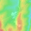 Топографическая карта Обманка I, высота, рельеф