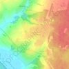 Топографическая карта Раздолье, высота, рельеф