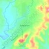 Топографическая карта Мартвили, высота, рельеф