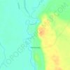 Топографическая карта Черемхово, высота, рельеф