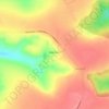 Топографическая карта Березняги, высота, рельеф