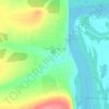 Топографическая карта Трёхостровская, высота, рельеф
