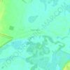 Топографическая карта Новояппарово, высота, рельеф