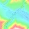 Топографическая карта Хлют, высота, рельеф
