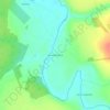 Топографическая карта Нижний Хутор, высота, рельеф