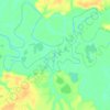 Топографическая карта Харасавэй, высота, рельеф