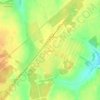 Топографическая карта Бавлены, высота, рельеф