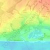 Топографическая карта Назарово, высота, рельеф