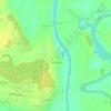 Топографическая карта Шагалово, высота, рельеф