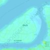 Топографическая карта 双山岛, высота, рельеф