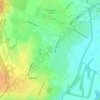 Топографическая карта Парк Молодежный, высота, рельеф