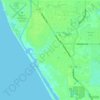Топографическая карта South Venice, высота, рельеф