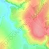 Топографическая карта Мармыжи, высота, рельеф