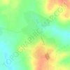 Топографическая карта Шапта, высота, рельеф