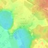 Топографическая карта Первая Алексеевка, высота, рельеф