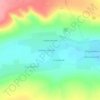 Топографическая карта Кудряшёвский, высота, рельеф