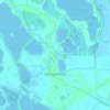 Топографическая карта Черноерковская, высота, рельеф