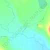 Топографическая карта Алтан, высота, рельеф