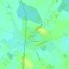 Топографическая карта Жилино, высота, рельеф