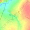 Топографическая карта Старомусино, высота, рельеф